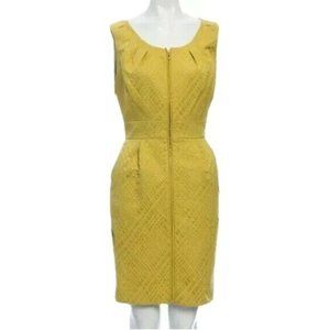 Tahari Arthur S. Levine Retro Jacquard Shift Dress